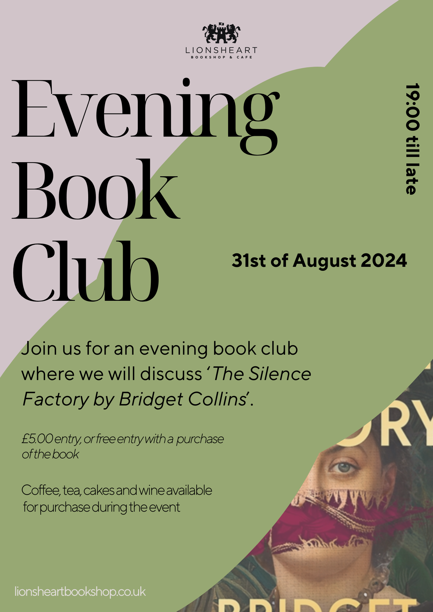 Evening Book Club | The Silence Factory